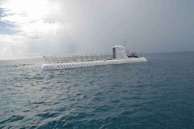 Submarine at Aruba