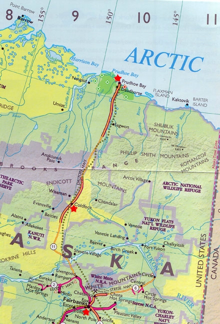 Prudhoe Map