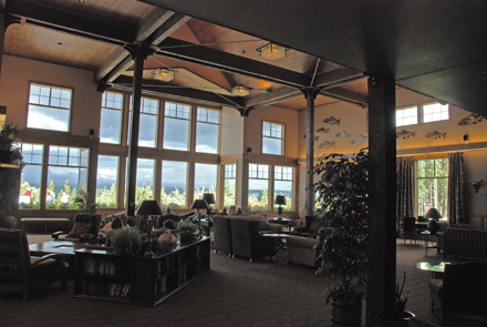 Copper River Lodge lobby